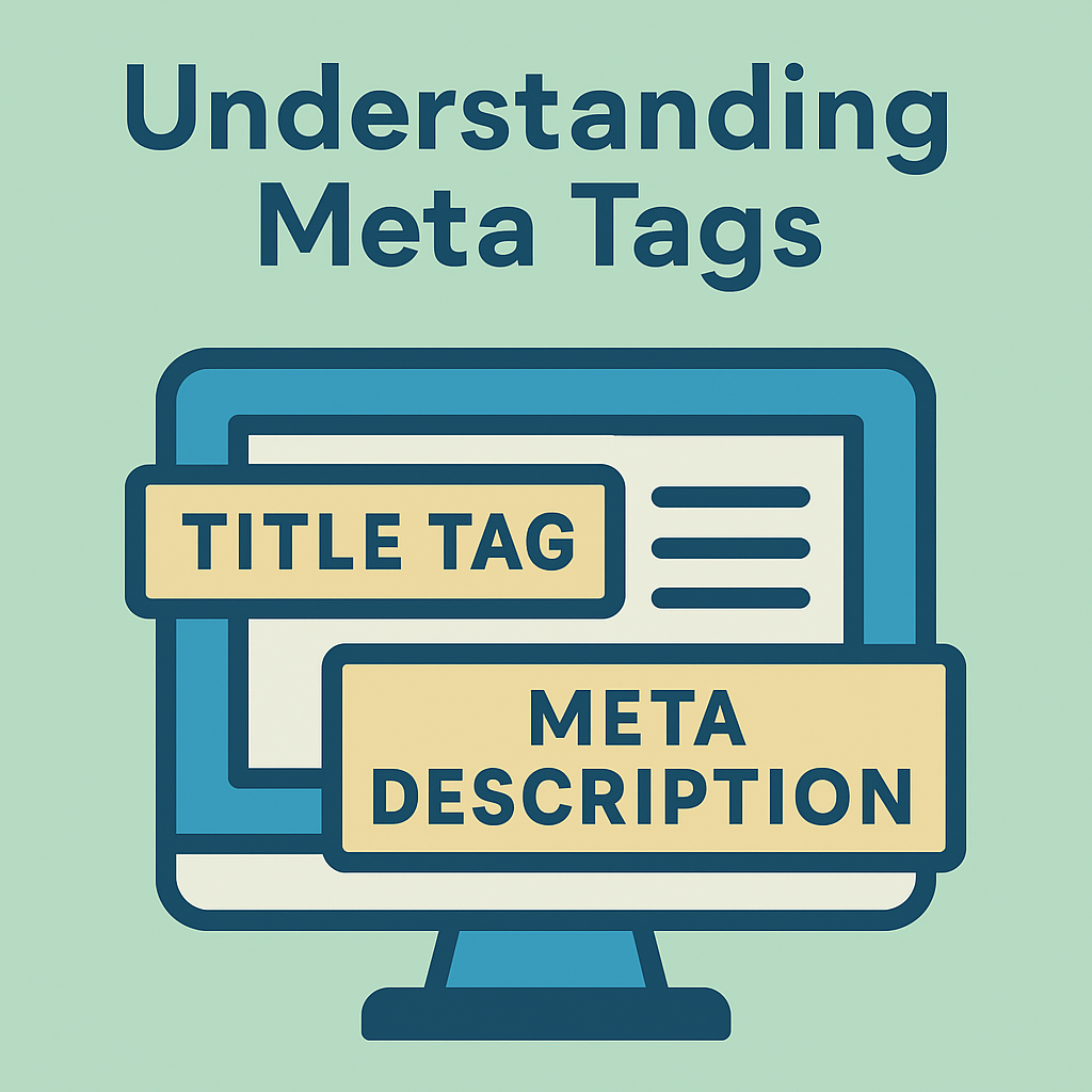 understanding-meta-tags-illustration-with-title-tag-and-meta-description-on-monitor
