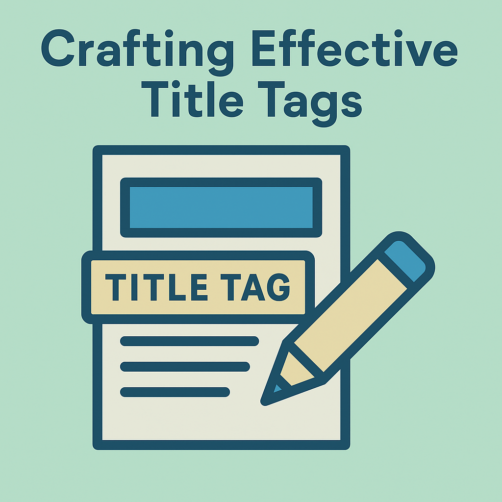 crafting-effective-title-tags-graphic-with-pencil-and-tag-on-webpage-outline